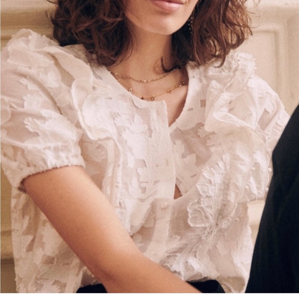 SEZANE blouse JODANNA ECRU 34